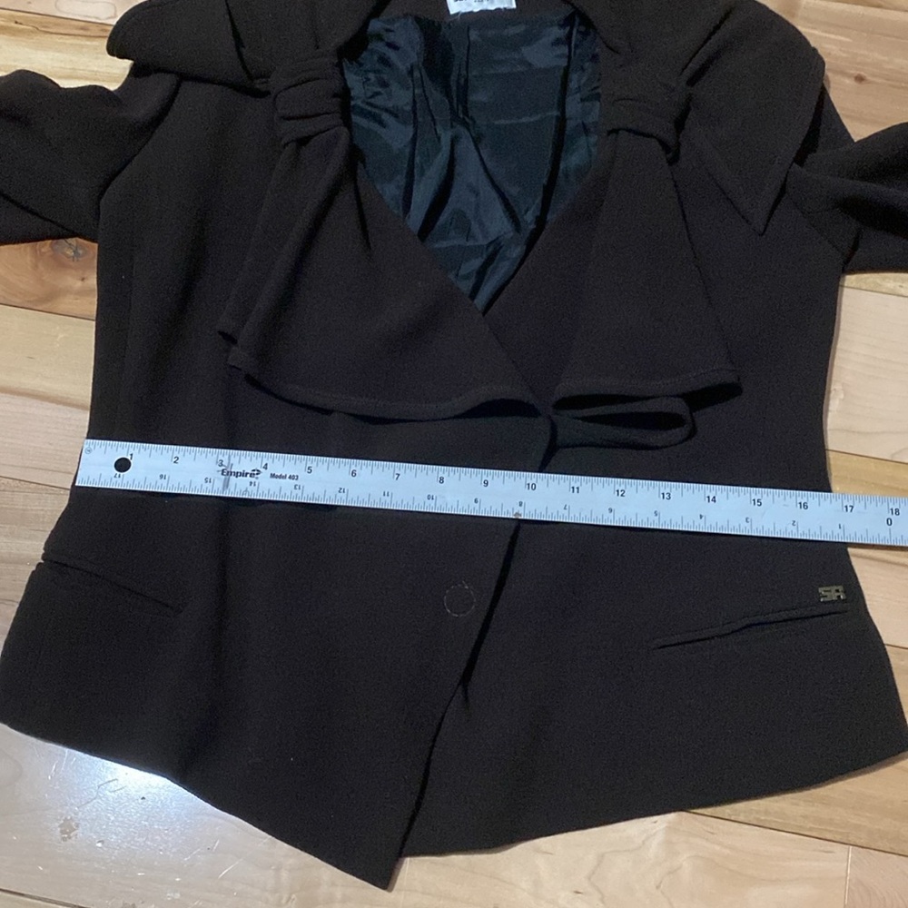 Vintage Sonia Rykiel Brown Wool Blazer - Picture 4 of 17